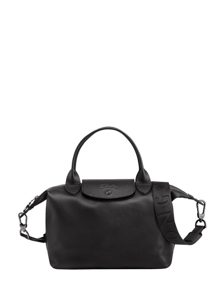 BLACK LONGCHAMP LONGCHAMP LE PLIAGE CUIR SMALL HANDBAG (L1512987)