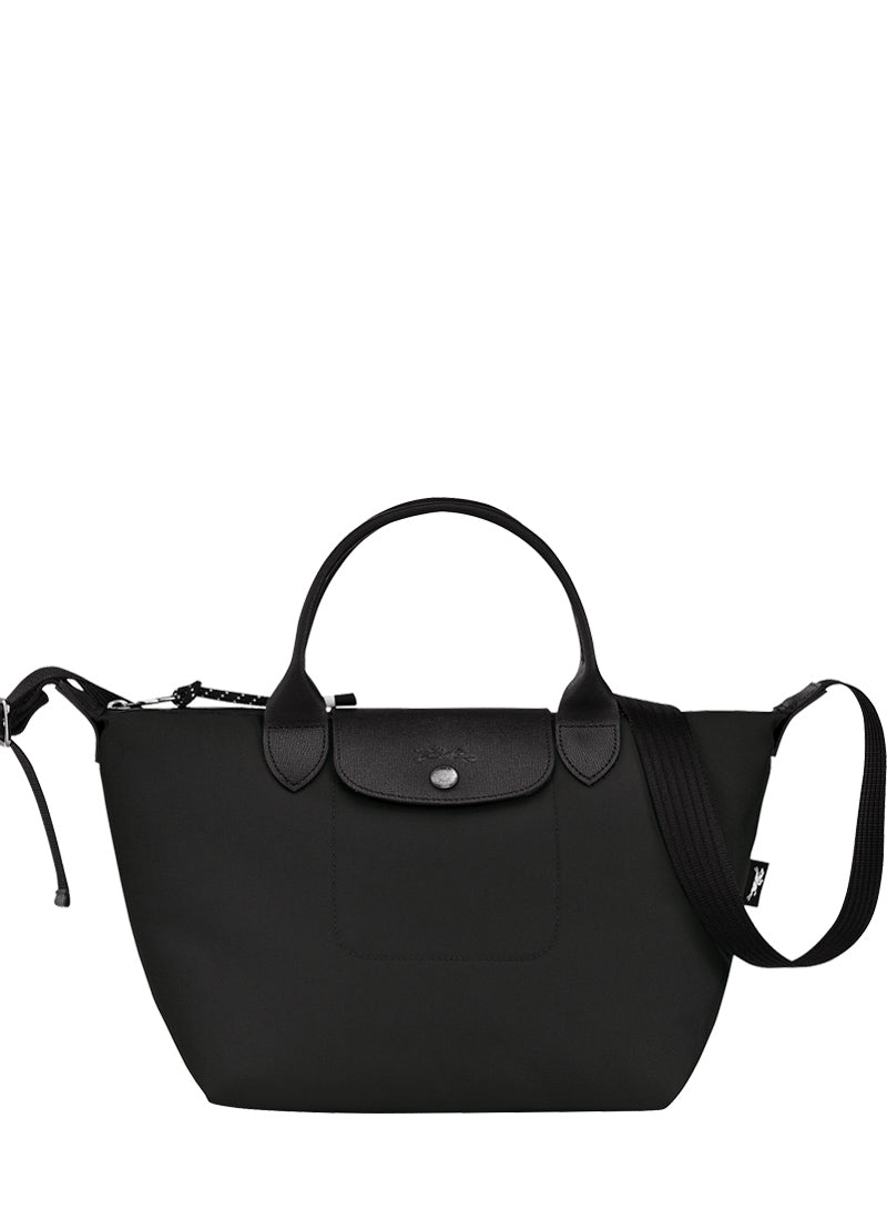 Longchamp black discount on black tote