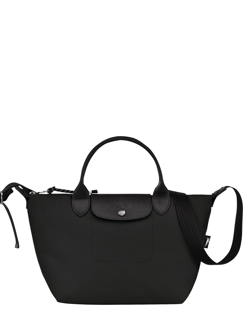 Longchamp Women's Le Pliage Sac Shopping Small Shoulder Bag, Black
