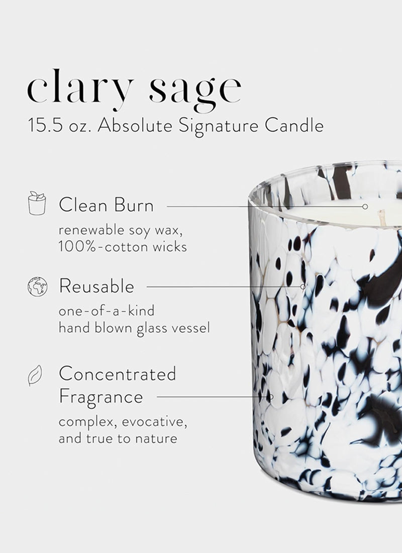 Clary Sage Absolute Candle