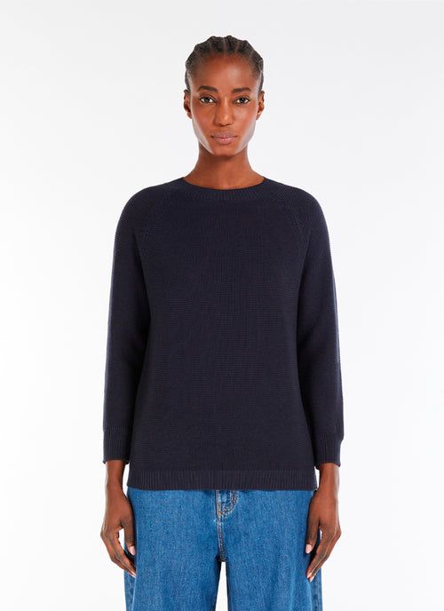 Max Mara Weekend Linz Cotton Crew Sweater