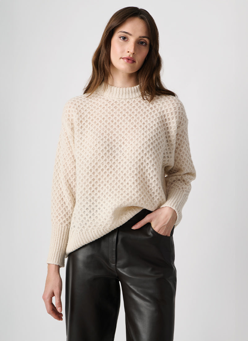 Antonelli Gerione Honeycomb Crew Sweater