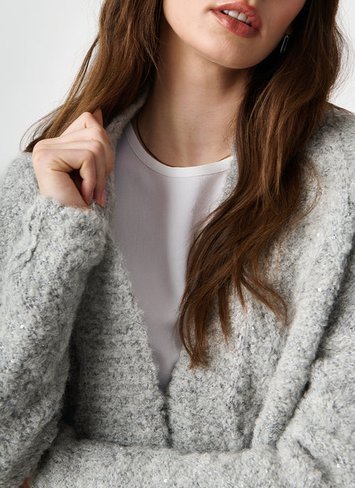 Antonelli Guinizelli Boucle Open Cardigan