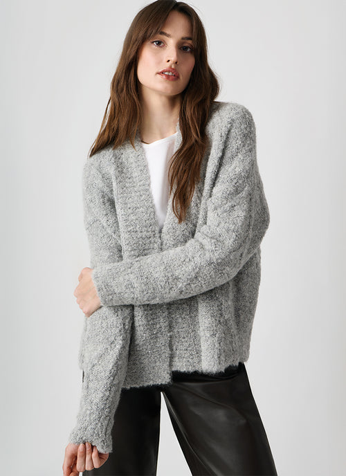 Antonelli Guinizelli Boucle Open Cardigan