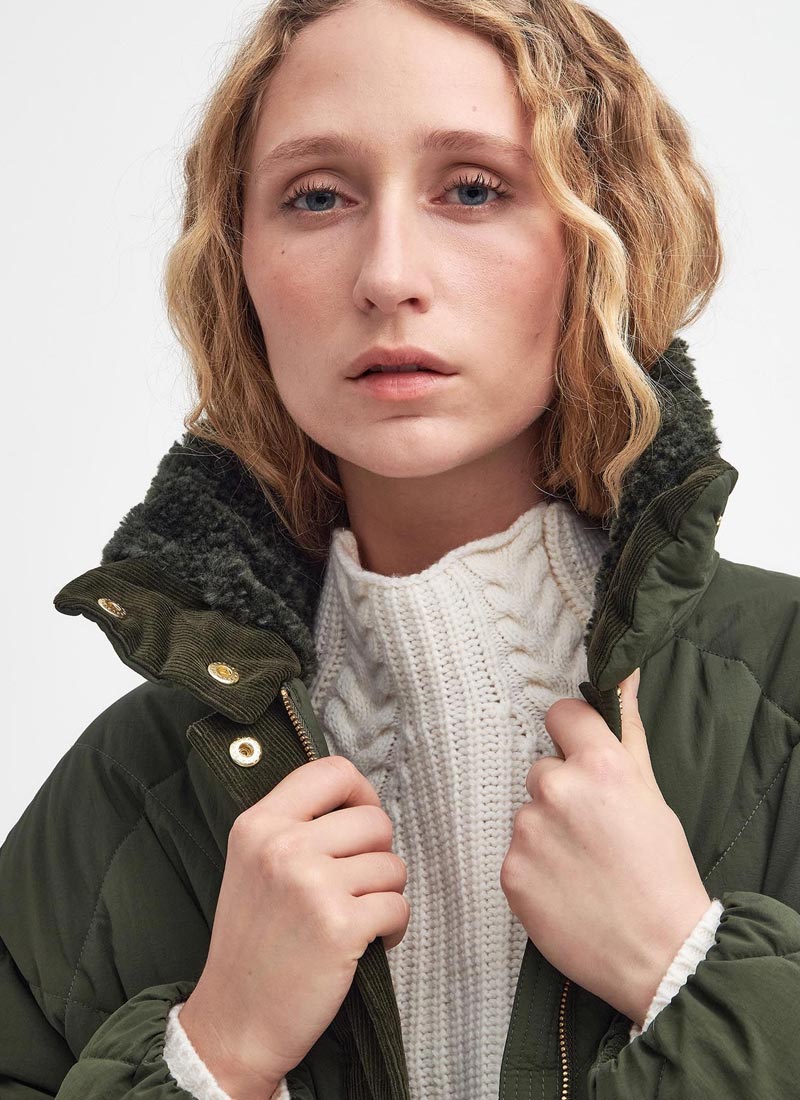 Bearnie Longline Puffer Jacket by Barbour Andrews