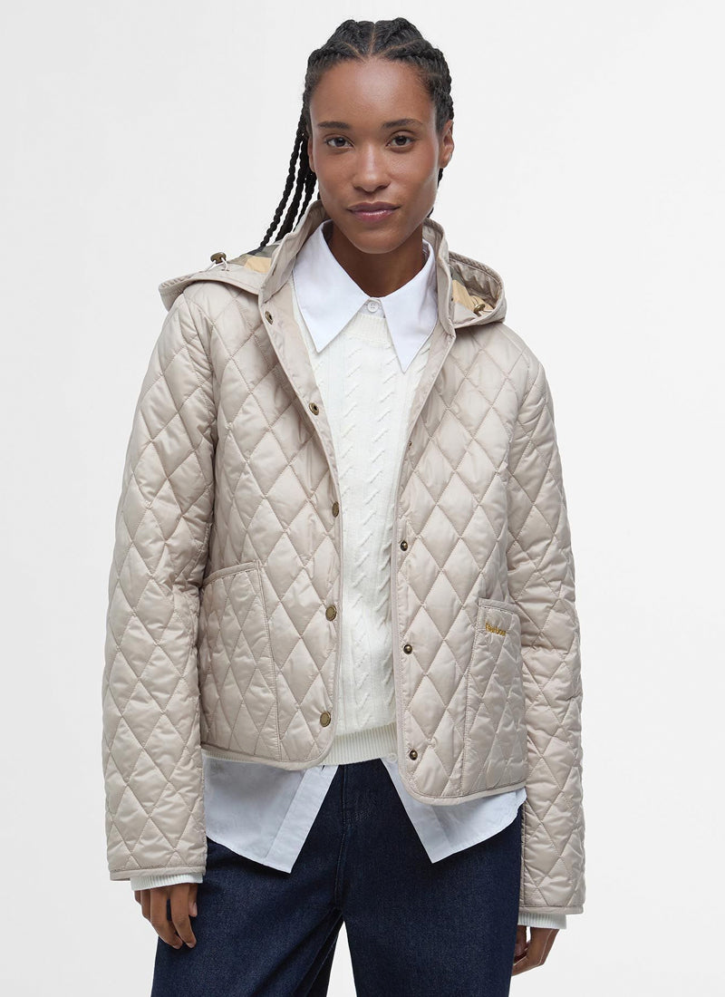 Barbour Penelope Quilt Snap Jacket