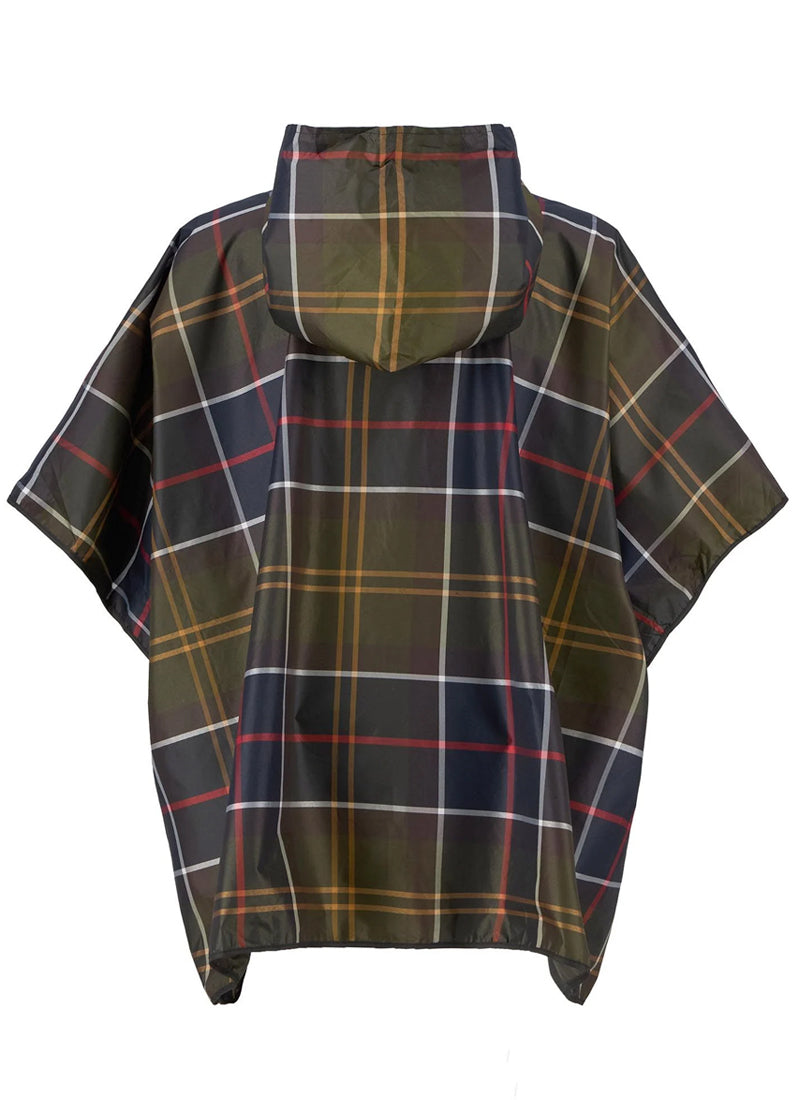 Barbour Tartan Showerproof Poncho