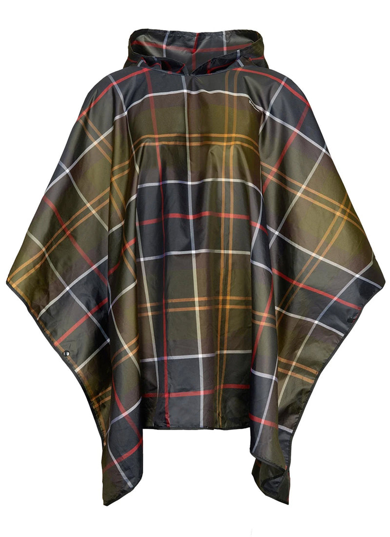 Barbour Tartan Showerproof Poncho