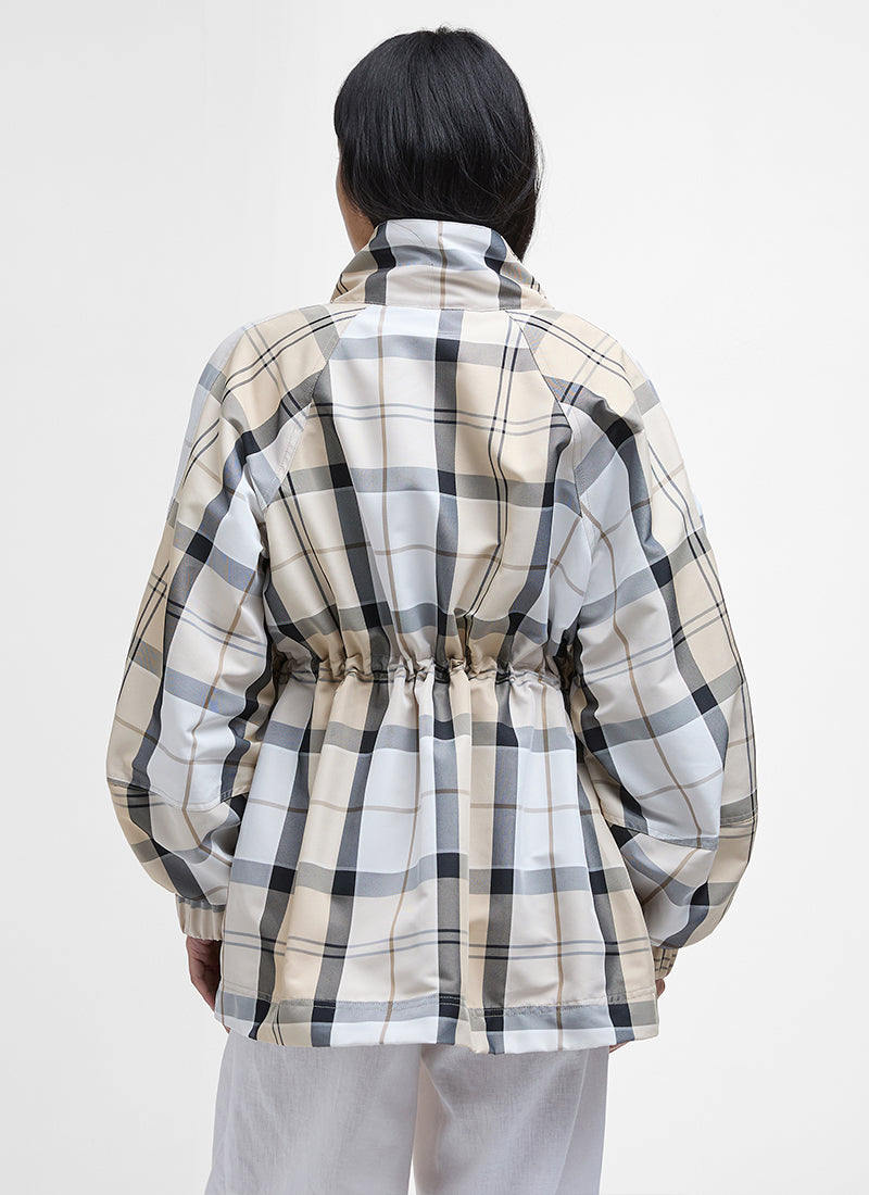 Barbour Suri Check Showerproof Jacket