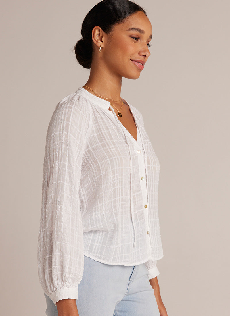 Full Sleeve Raglan Button Down Shirt