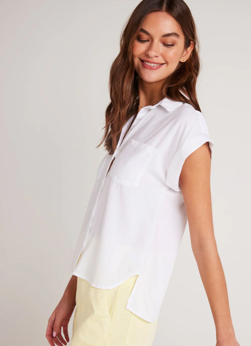 Bella Dahl Two Pocket Short-Sleeve Shirt