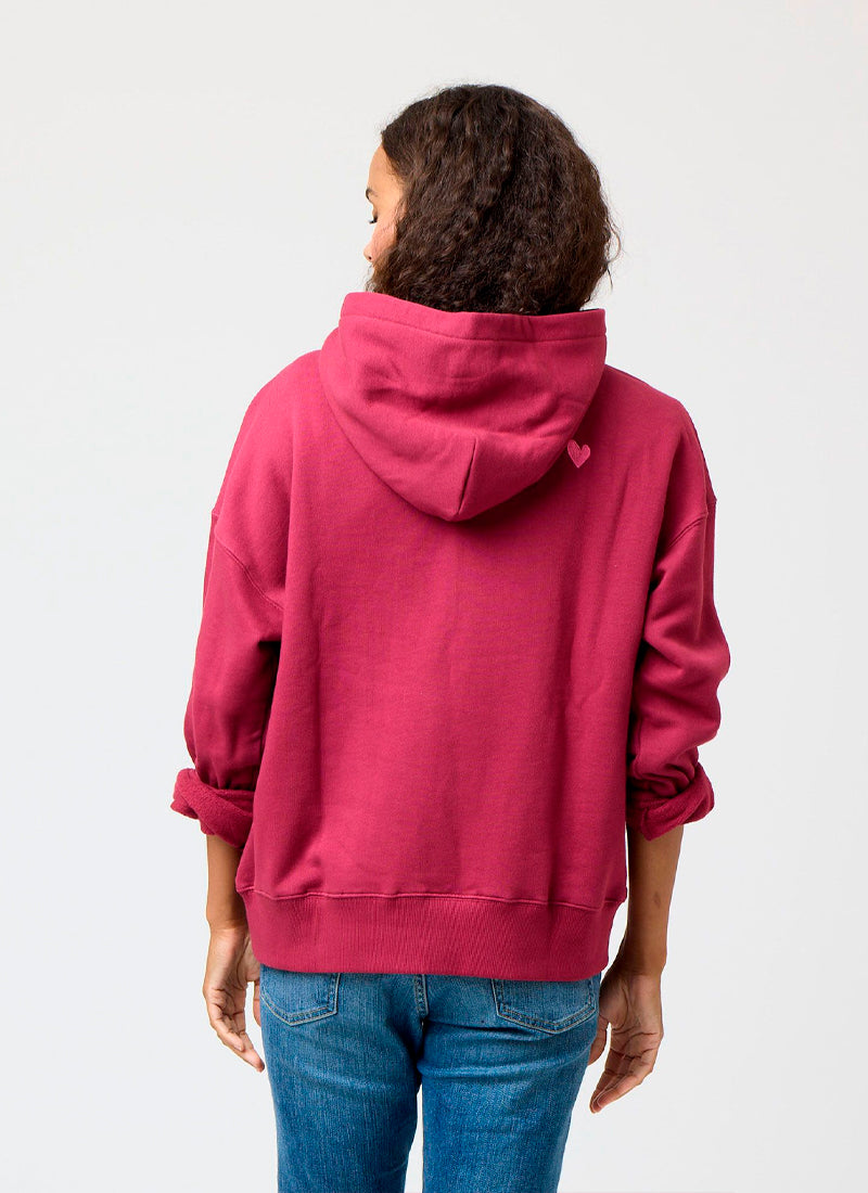 Kerri Rosenthal Boyfriend Drippy Heart Hoodie