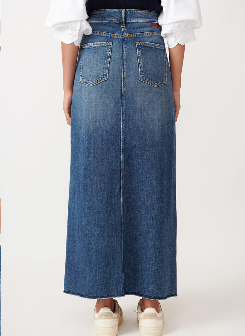 Cambio Harlow Denim Skirt