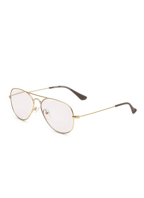 Caddis Mabuhay Matte Gold Reading Glasses