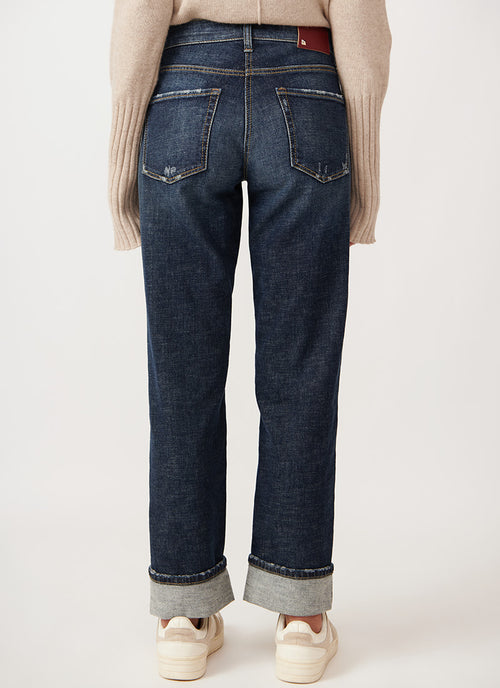 Cambio Paris Straight-Leg Cropped Jean