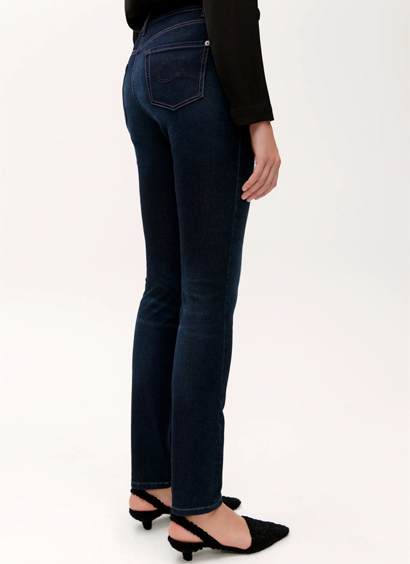 Cambio Parla Slim Straight Jeans