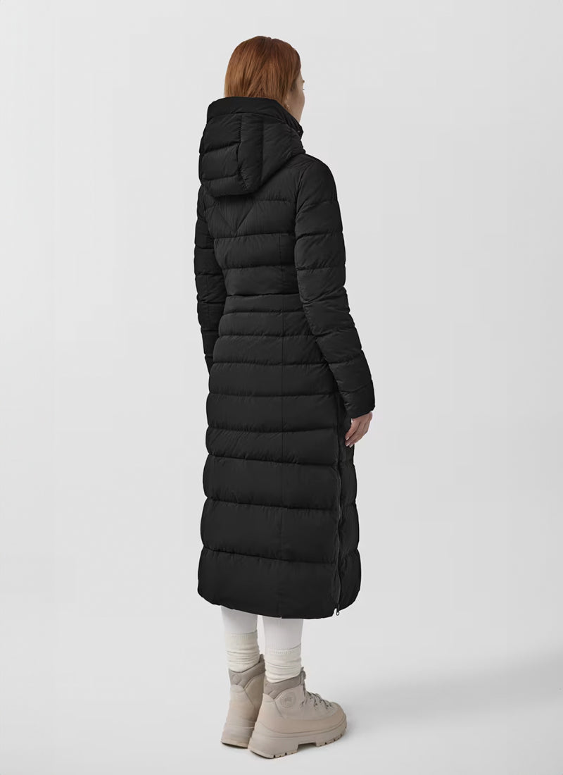 Goose down women's long coat online