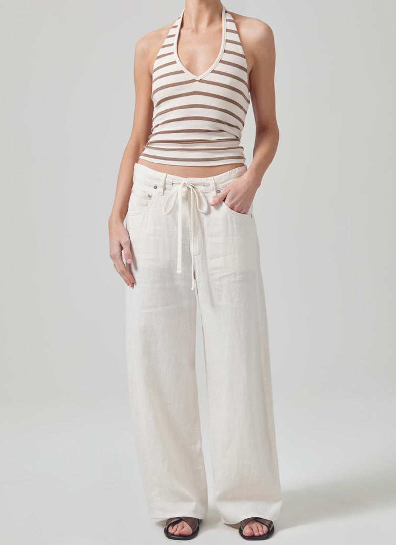 Citizens of Humanity Brynn Drawstring Linen Trouser