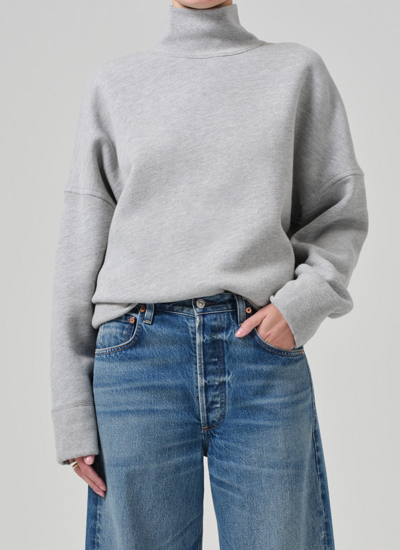 Citizens of Humanity Cara Heather Grey Turtleneck