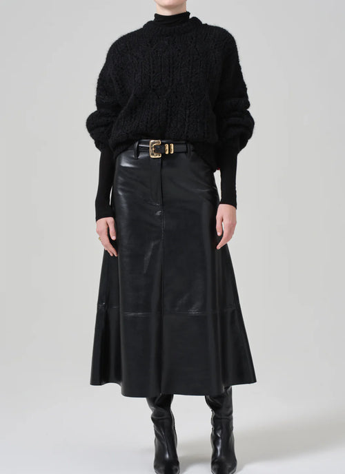 Citizens of Humanity Cassia Leather Skirt