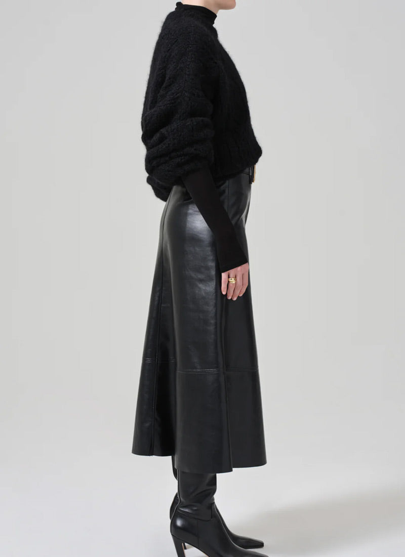 Citizens of Humanity Cassia Leather Skirt