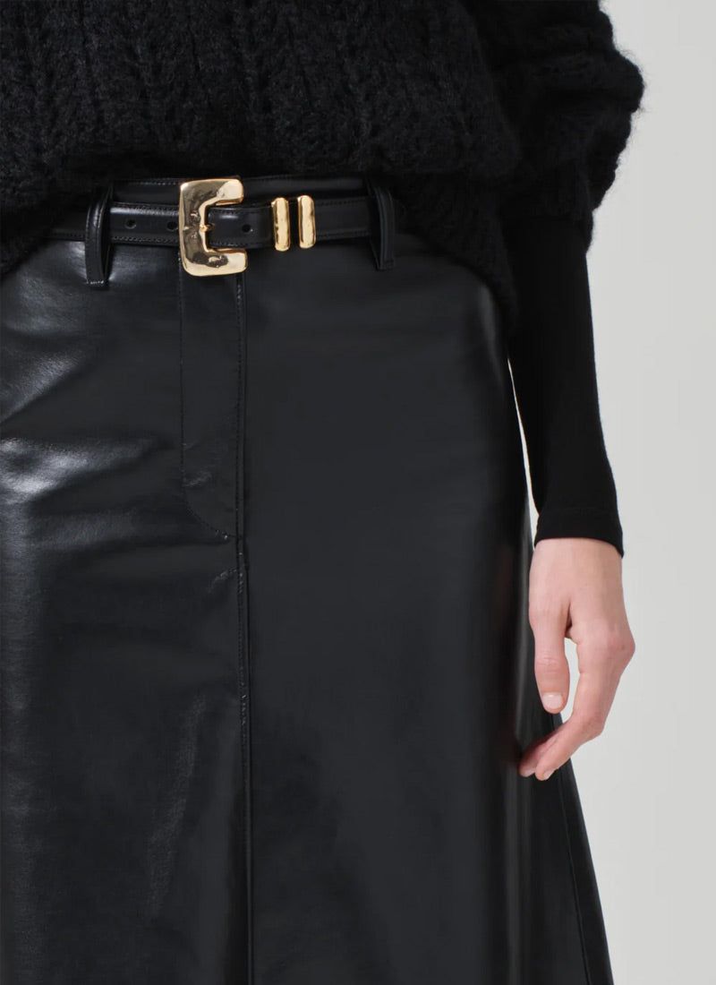 Citizens of Humanity Cassia Leather Skirt