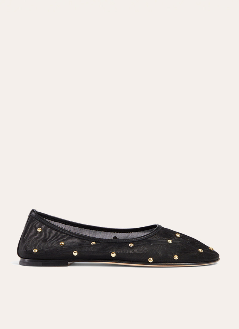 Balla Mesh Flat with studs Dear Frances Andrews