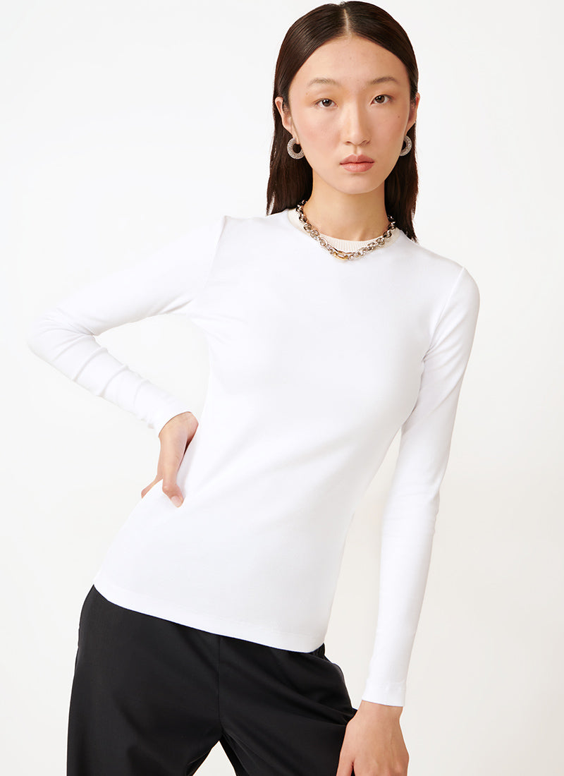 Fabiana Filippi Crewneck Long Sleeve T-Shirt