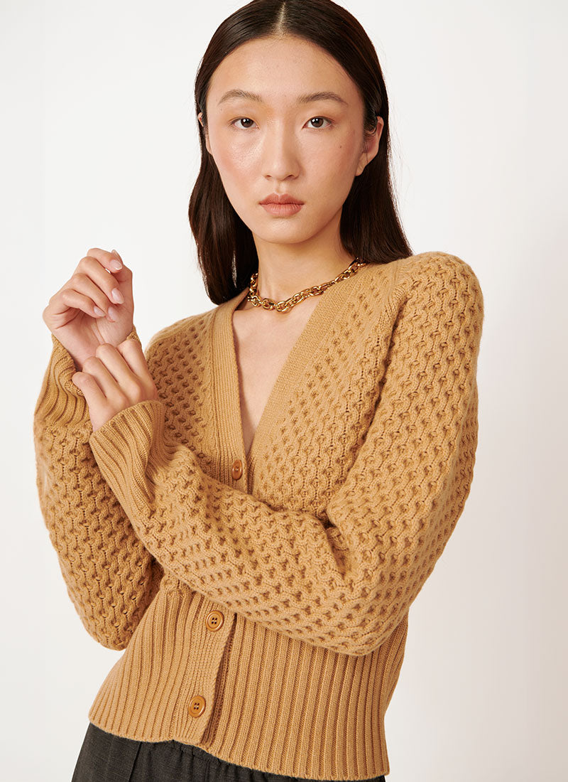 Fabiana Filippi Grid Stitch Cardigan