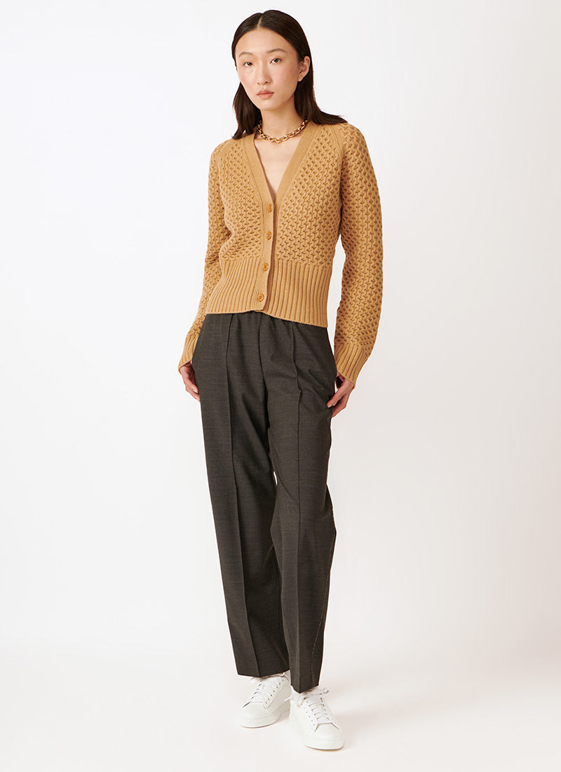 Fabiana Filippi Grid Stitch Cardigan