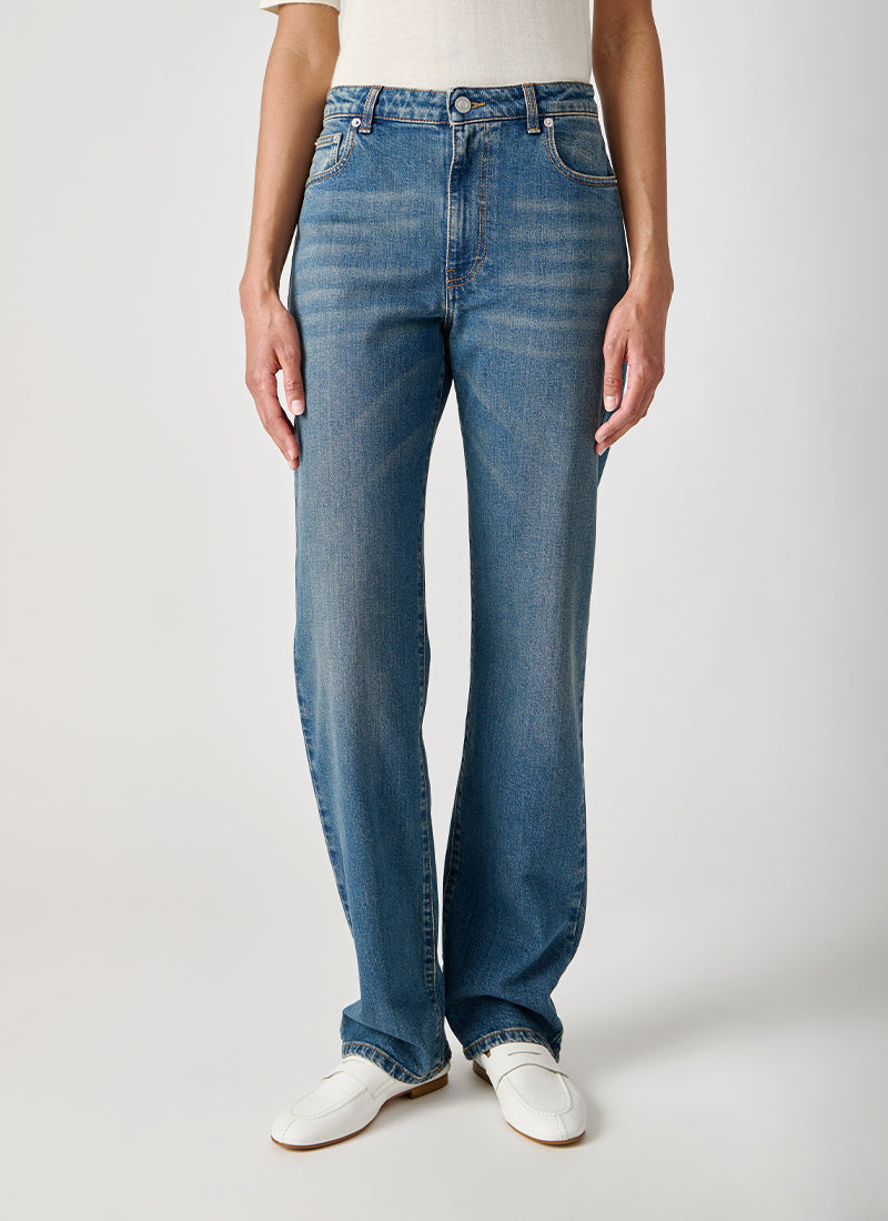 Narni Straight Leg Jeans Fabiana Filippi Andrews