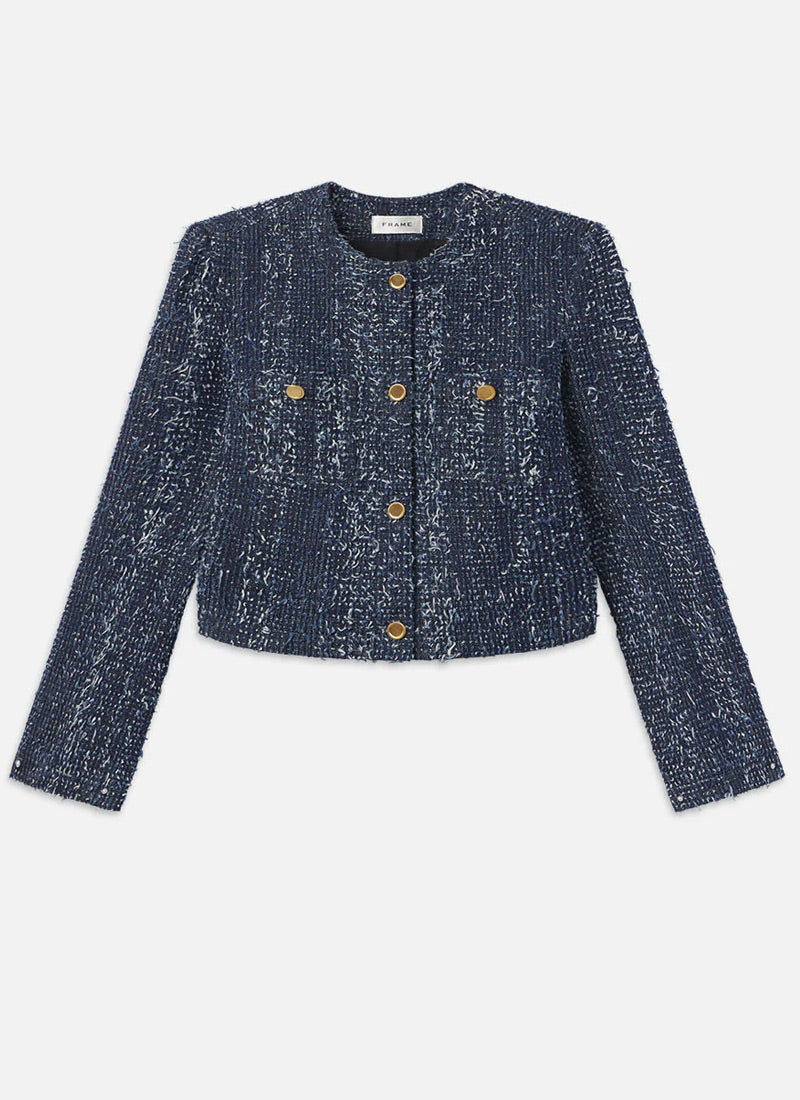 Frame Denim Bouclé Jacket