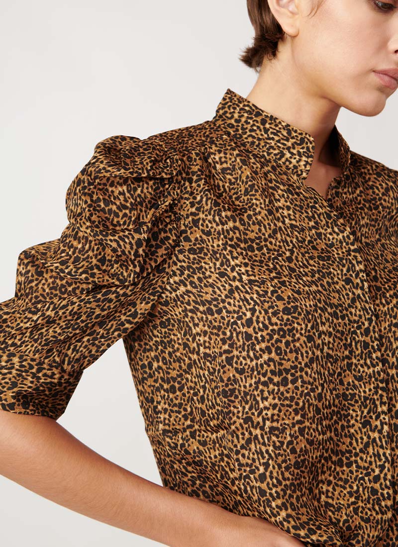 Frame Gillian Leopard Top