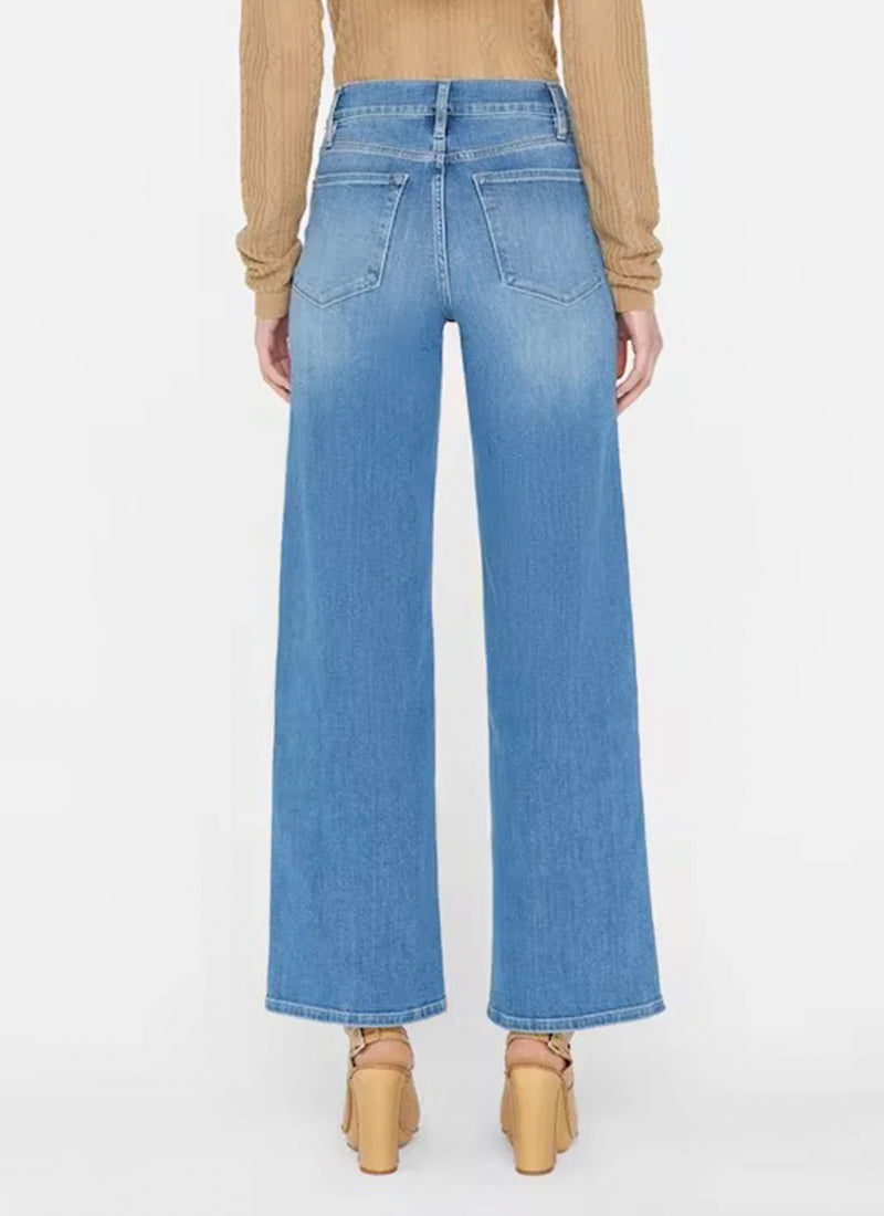 Le Slim Palazzo Jeans