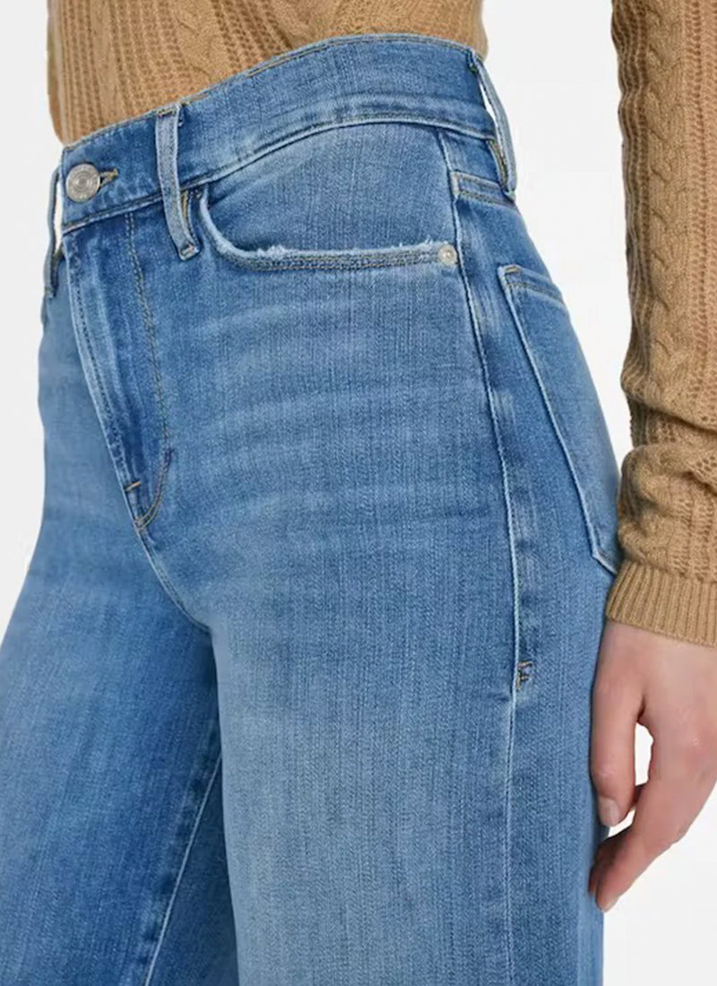 Le Slim Palazzo Jeans