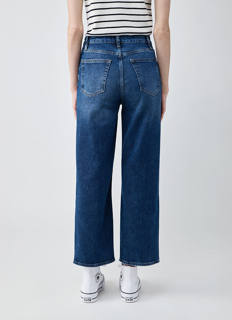 FRAME The Wide Leg Jeans