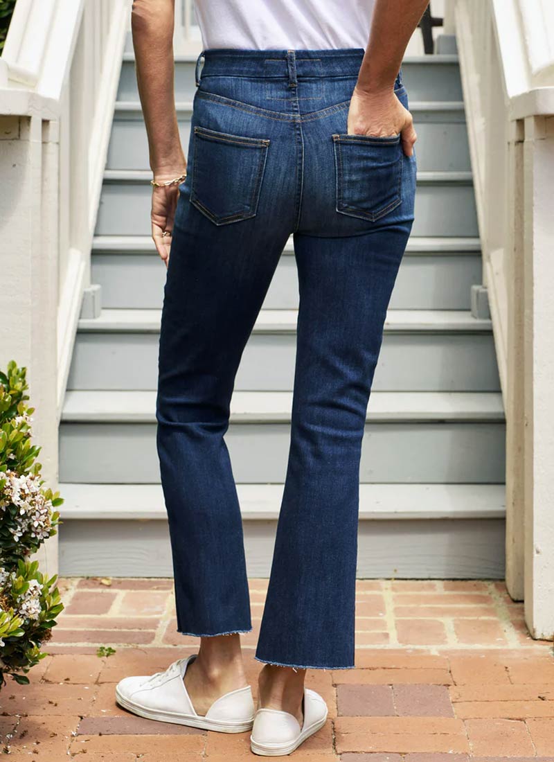 Frank & Eileen Killian Crop Flare Jean