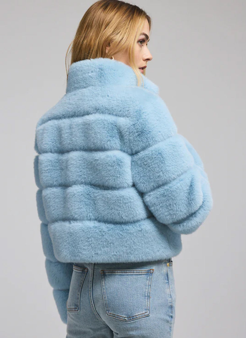 Generation Love Tala Faux Fur Bomber