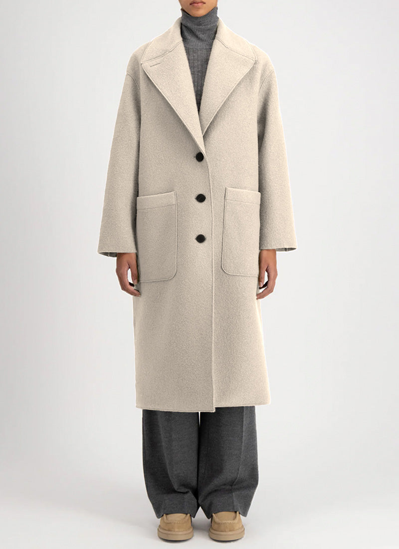 Boiled Wool Great Coat