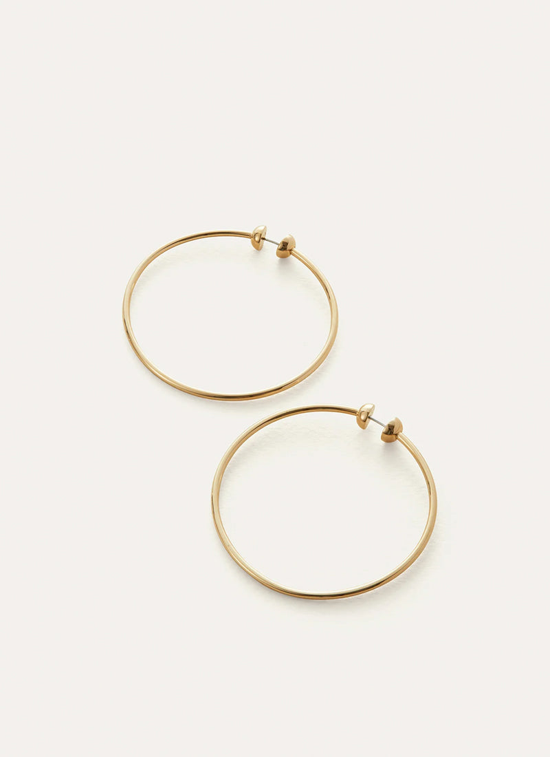 Jenny Bird Medium Gold Icon Hoops