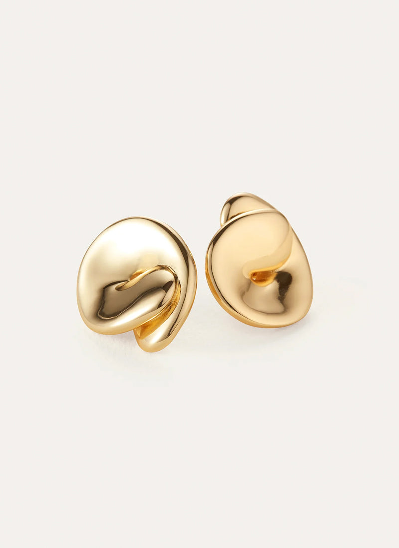 Jenny Bird Rio Button Earrings