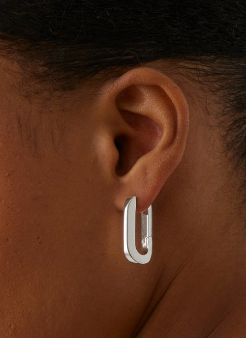 U Link Latch Back Earrings