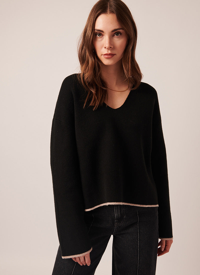 Line Gaia V-Neck Sweater