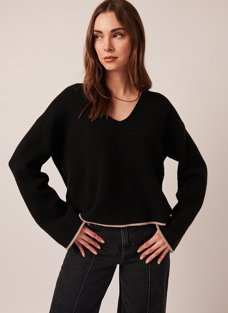 Line Gaia V-Neck Sweater