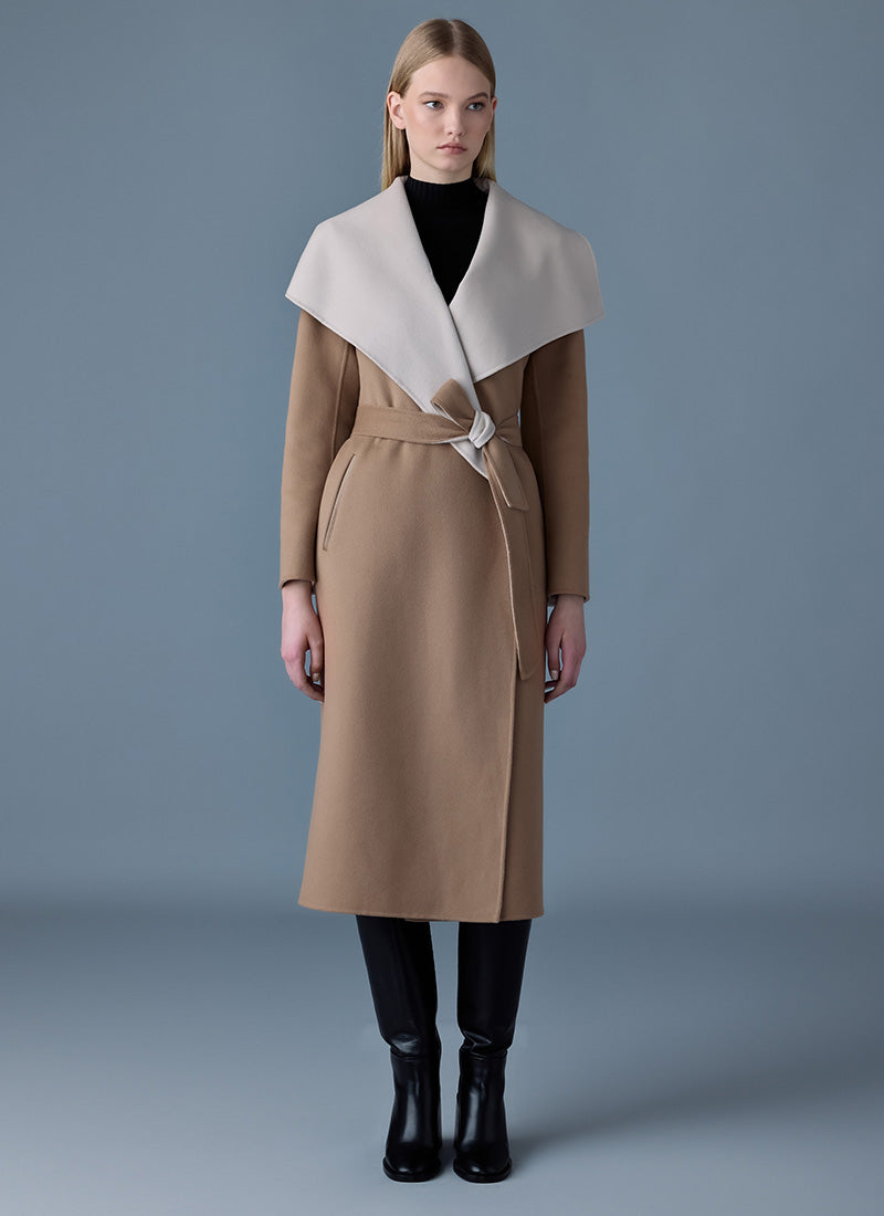 Mackage Mai Double-Face Belted Coat