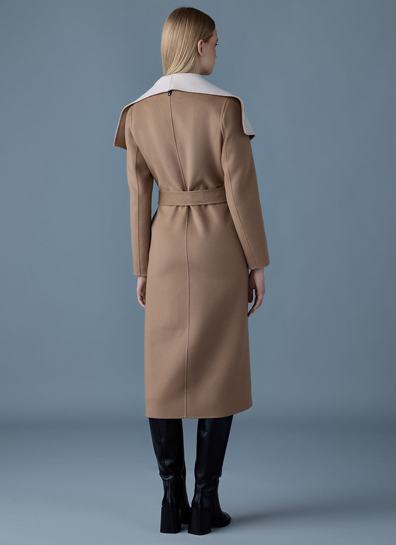 Mackage Mai Double-Face Belted Coat