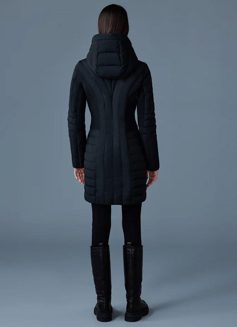 Mackage black down coat hotsell