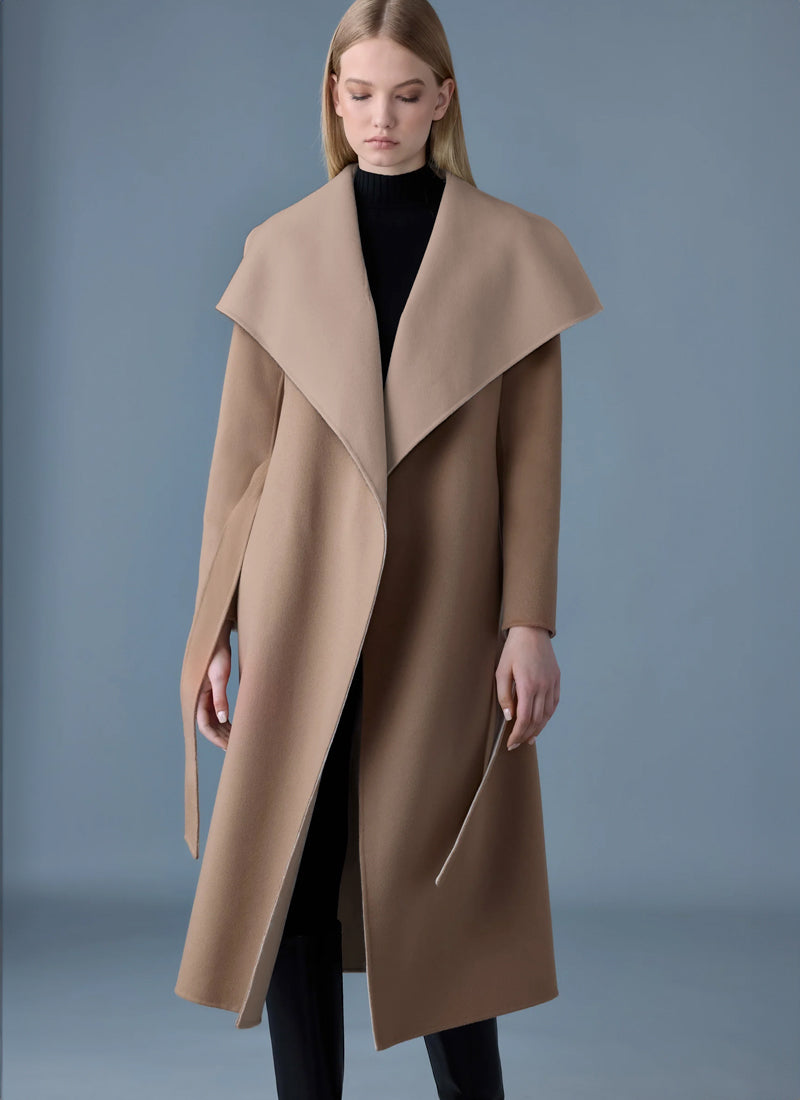 Mackage Mai Double-Face Belted Coat