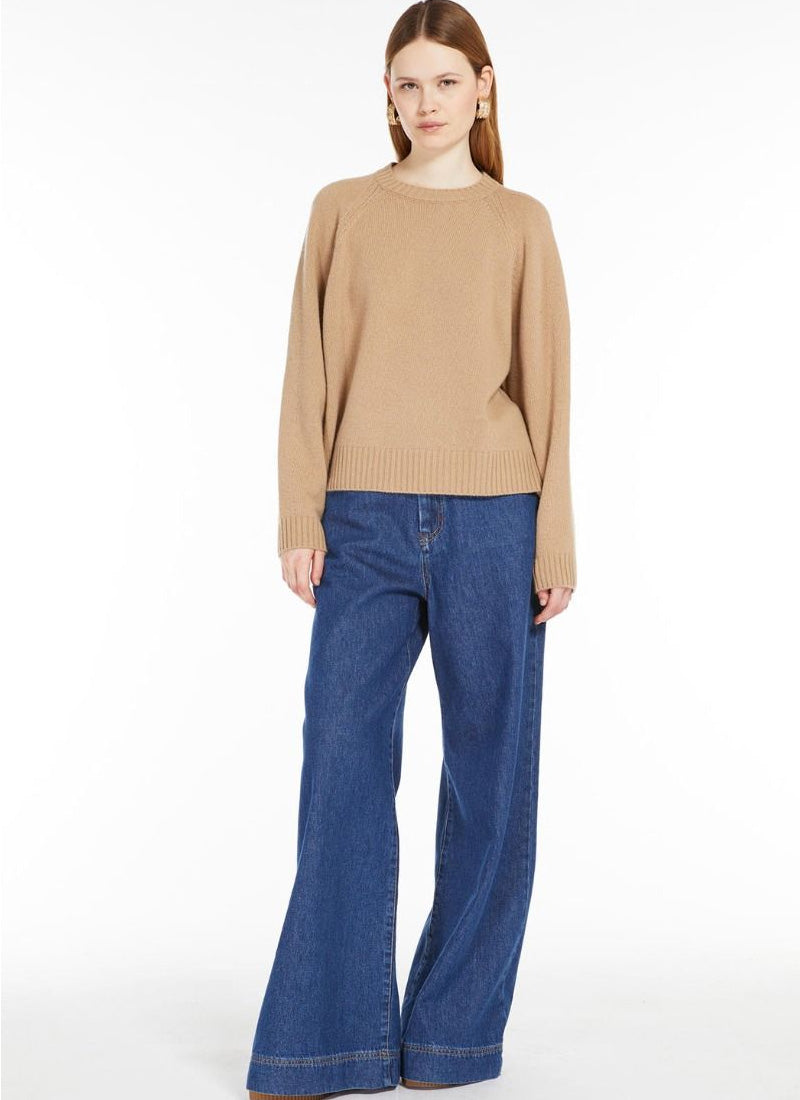 Max Mara Weekend Gabbia Crewneck Wool Sweater