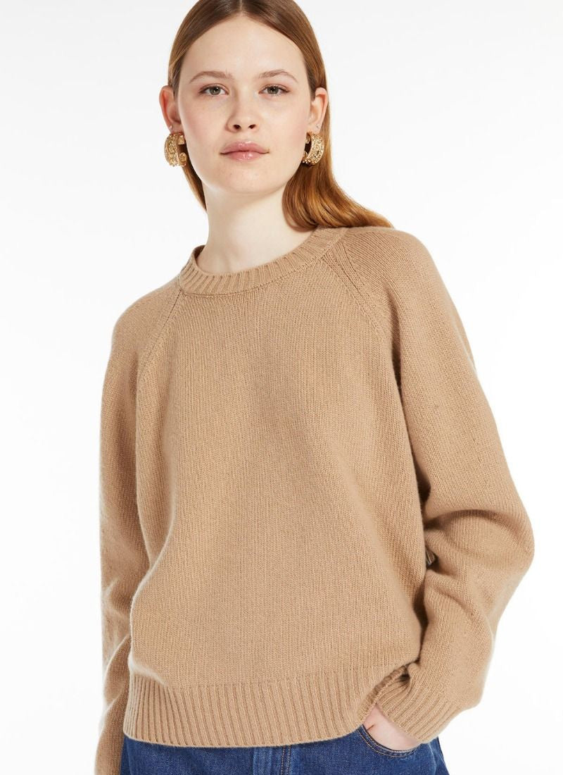 Max Mara Weekend Gabbia Crewneck Wool Sweater